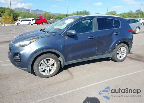 2017 Kia Sportage Lx z USA, uszkodzony, nr VIN KNDPMCAC7H7250769